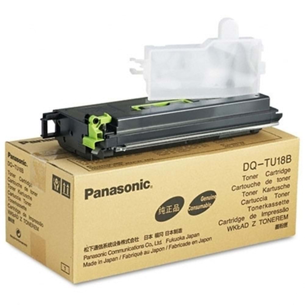 PANASONIC DQ-TU18B DP-2000/2500/3000 SİYAH TONER ORJİNAL 18.000 SAYFA