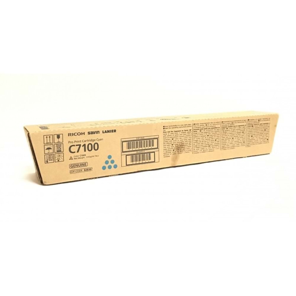 RICOH 828329 C7100/7110 MAVİ TONER ORJİNAL 45.000 SAYFA