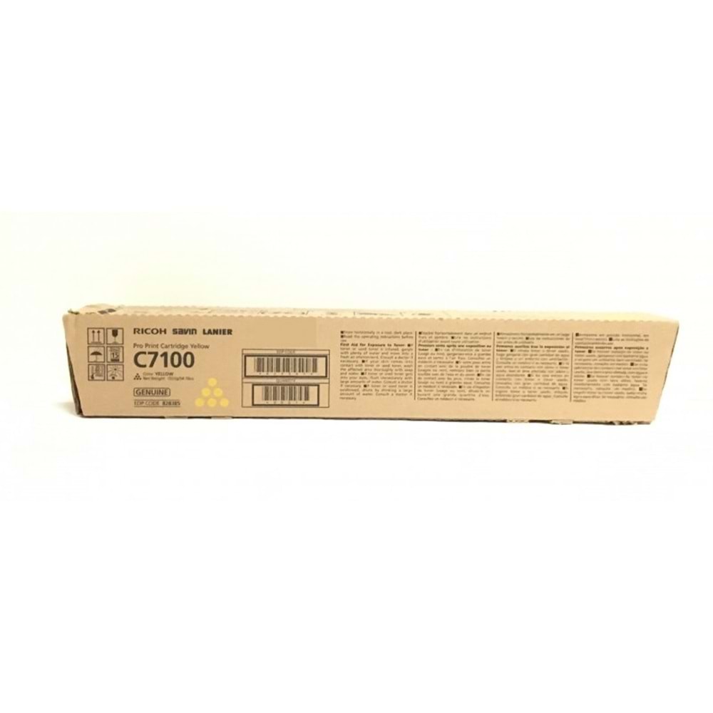 RICOH 828327 C7100/7110 SARI TONER ORJİNAL 45.000 SAYFA