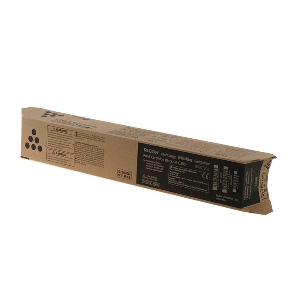 RICOH IM-C300K SİYAH TONER ORJİNAL 17.000 SAYFA 842382