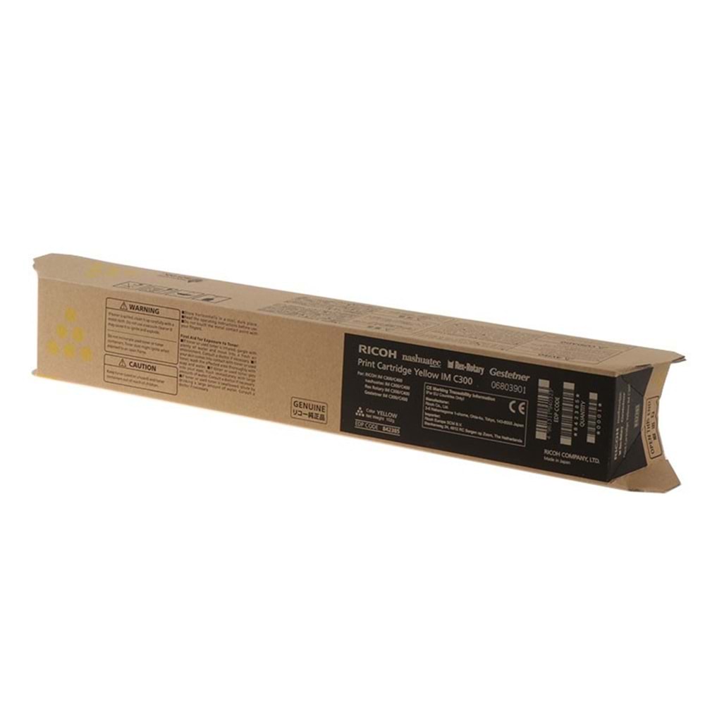 RICOH IM-C300Y SARI TONER ORJİNAL 4.500 SAYFA 842385