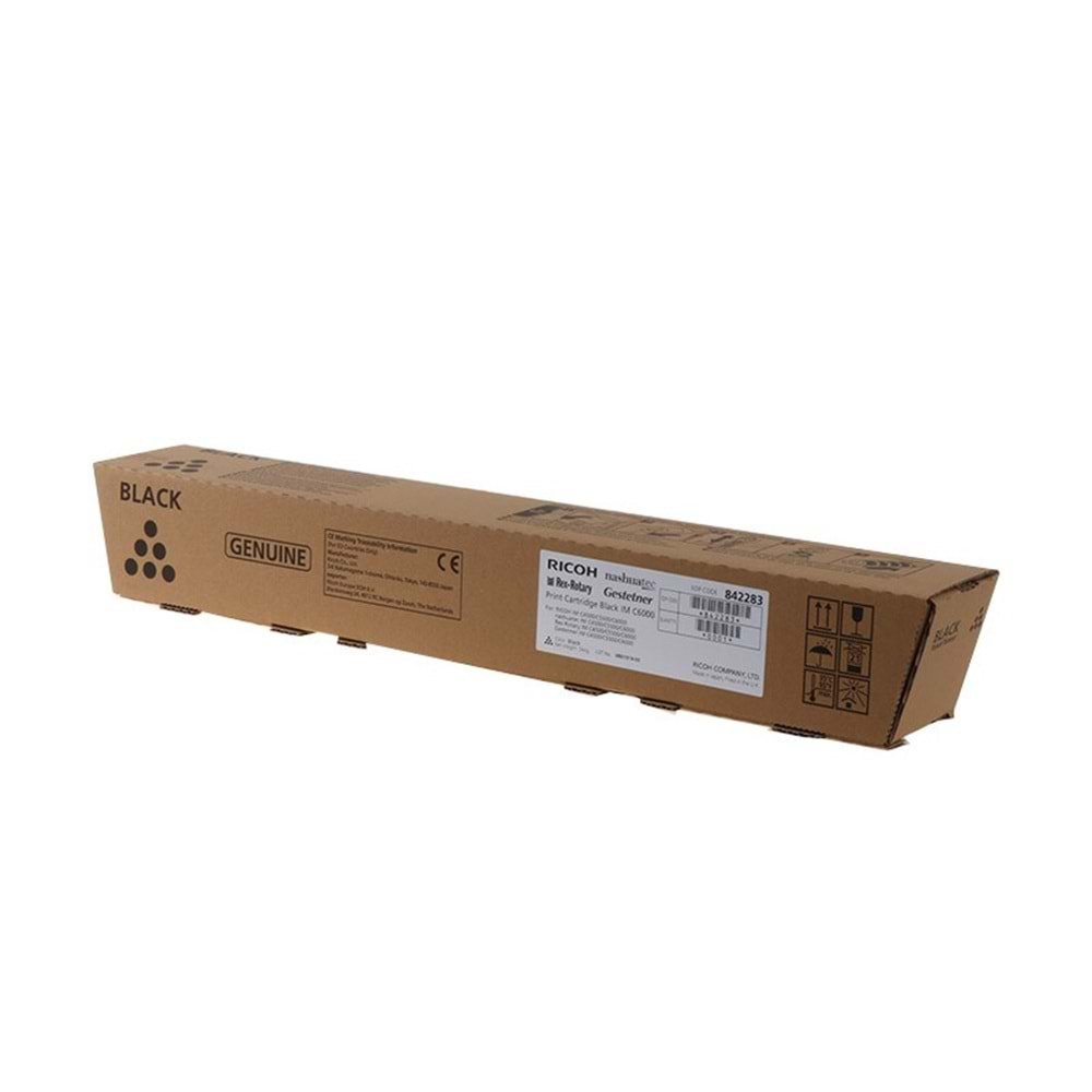 RICOH 842283 IM-C6000K 4500/5500/6000 SİYAH TONER ORJİNAL 33.000 SAYFA