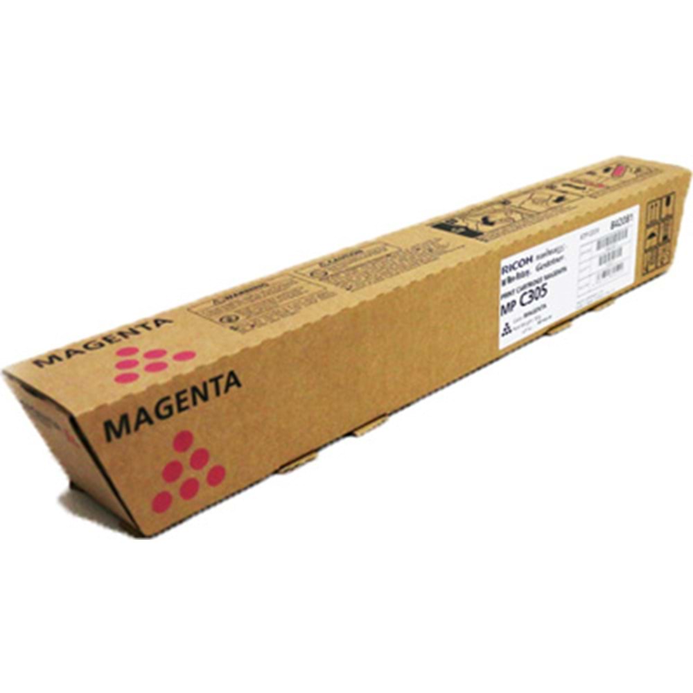RICOH MP-C305M KIRMIZI TONER ORJİNAL 4.000 SAYFA 841592/842121/841600