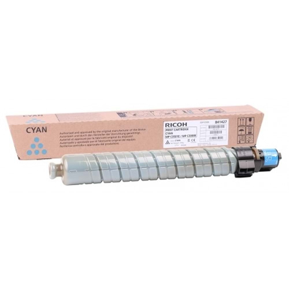 RICOH MP-C2800/3001/3300/3501 MAVİ TONER ORJİNAL 15.000 SAYFA