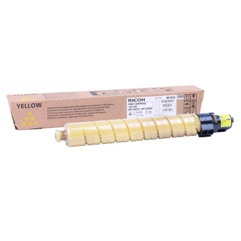 RICOH MP-C2800/3001/3300/3501 SARI TONER ORJİNAL 15.000 SAYFA