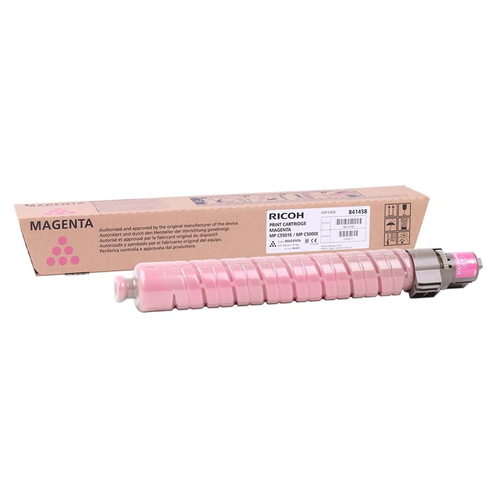 RICOH MP-C4000/4501/5001/5501 KIRMIZI TONER ORJİNAL 17.000 SAYFA 842050 / 841458