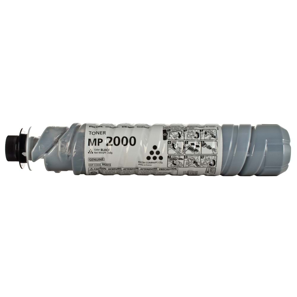RICOH T1130D/T1230D 2015/2018 MP1600 TONER SİYAH ORJİNAL 9.000 SAYFA 842340