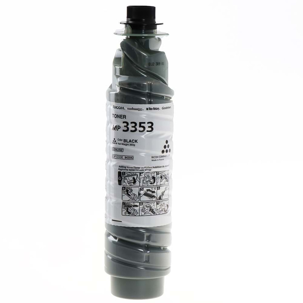 RICOH T2220D/2120D 1022/1027/3352/3353 SİYAH TONER ORJİNAL 21.000 SAYFA 842042