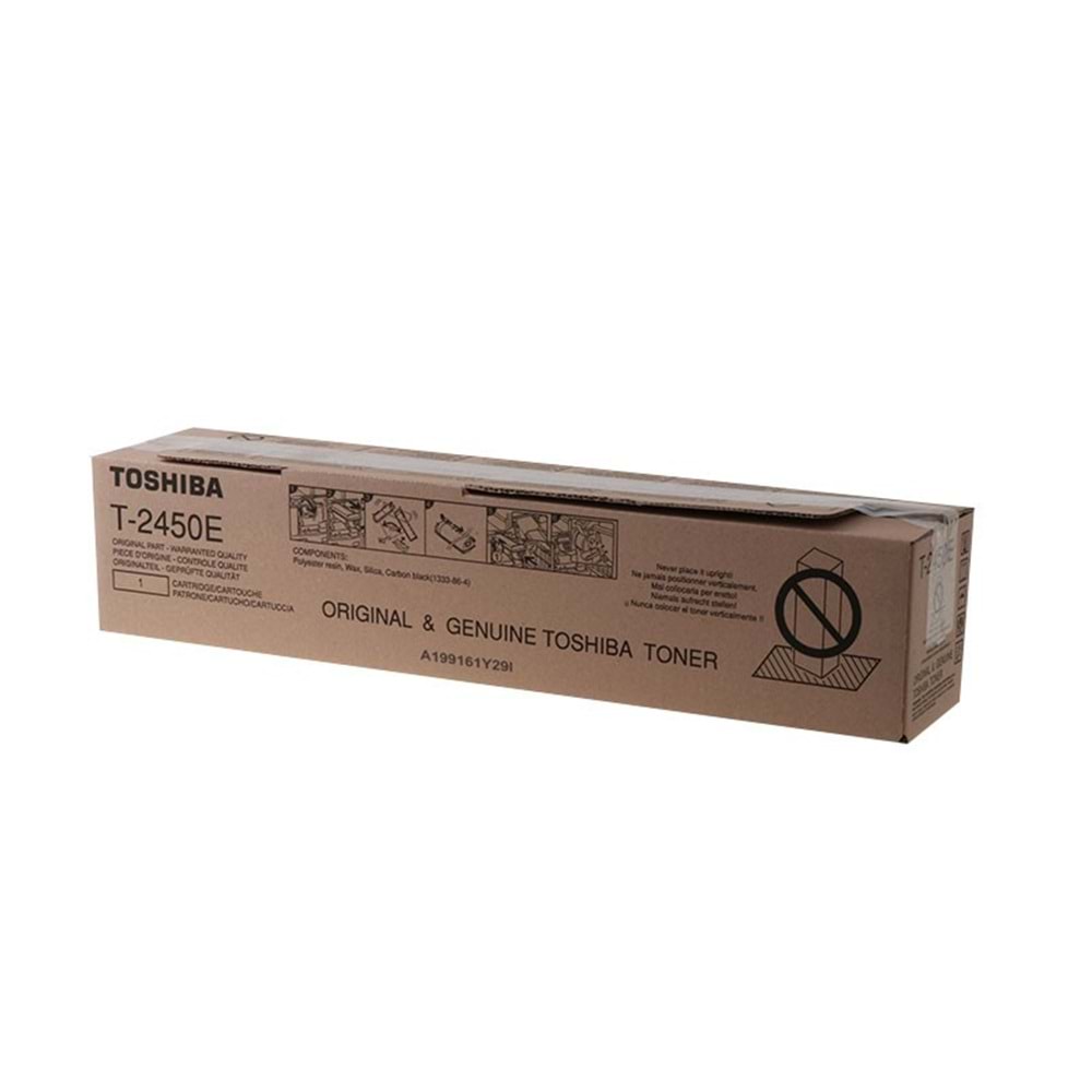 TOSHIBA T-2450D E-STD 195/223/225/243/245 SİYAH TONER ORJİNAL 25.000 SAYFA 6AJ00000216