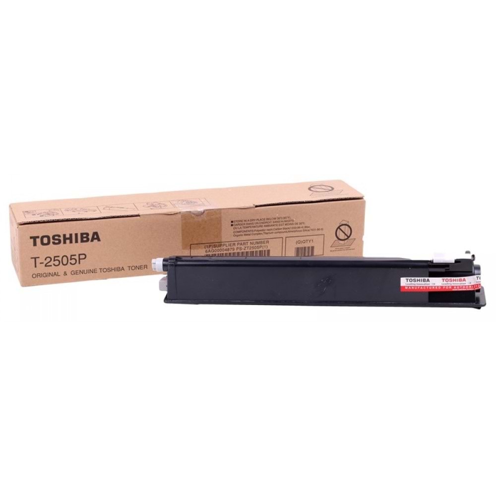 TOSHIBA T-2505P E-STD. 2505/2505H/2505F SİYAH TONER ORJİNAL 12.000 SAYFA 6AJ00000187