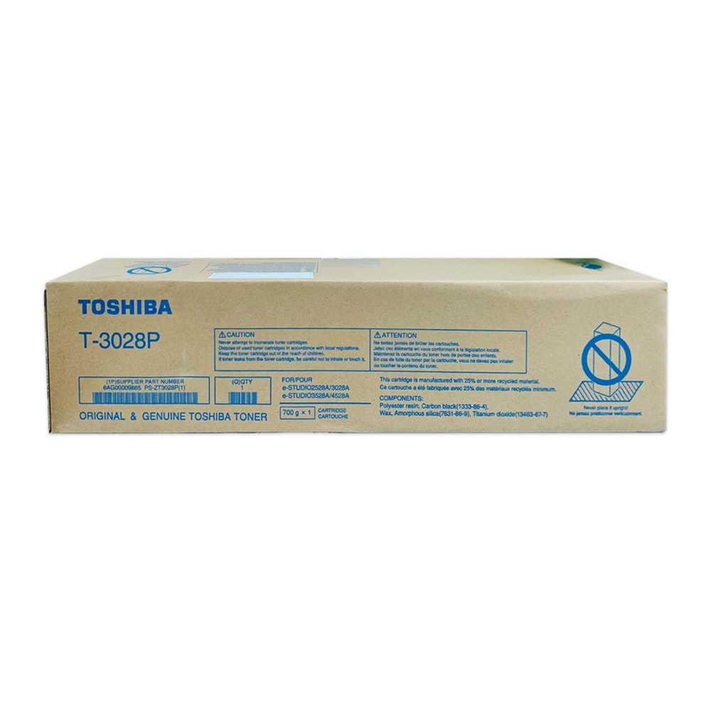 TOSHİBA STD 2528/3028/3528/4528 / T-3028P TONER ORJİNAL 6AG00009865