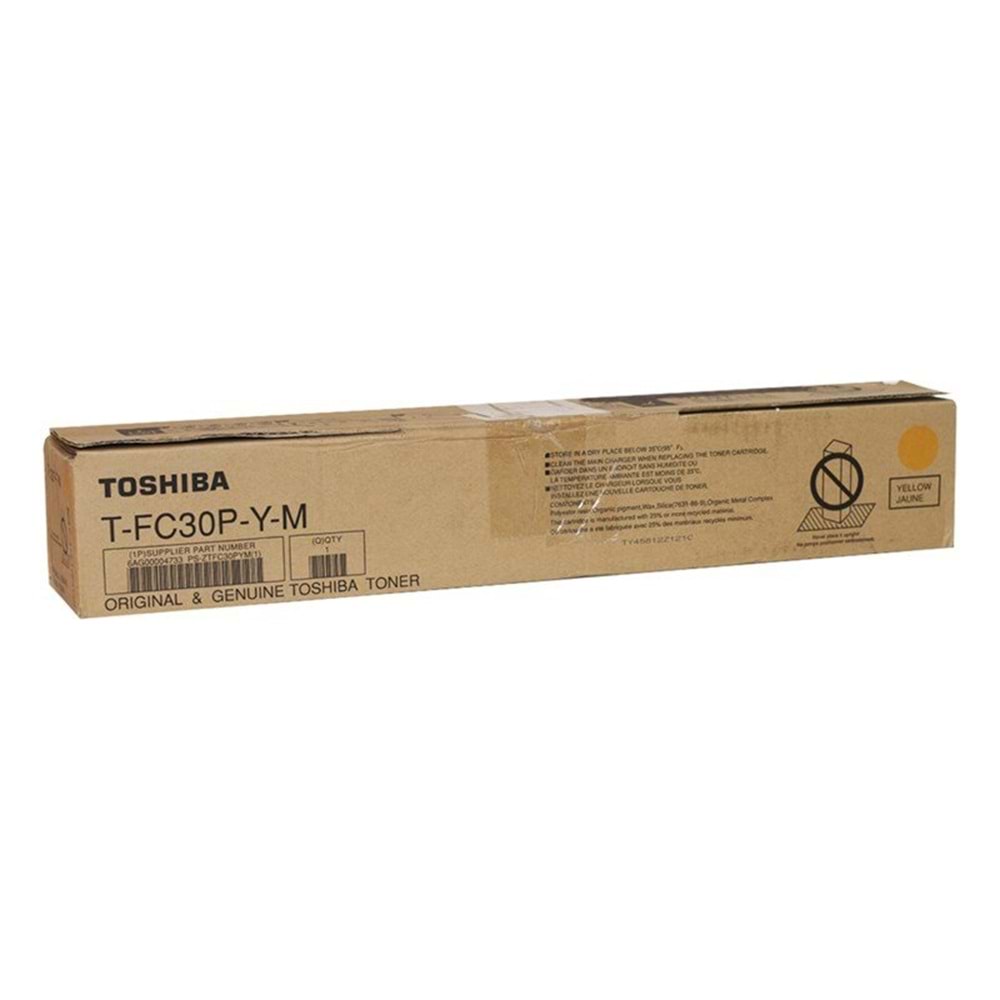 TOSHIBA T-FC30P-Y-M 2050C/2051C/2550C SARI TONER ORJİNAL