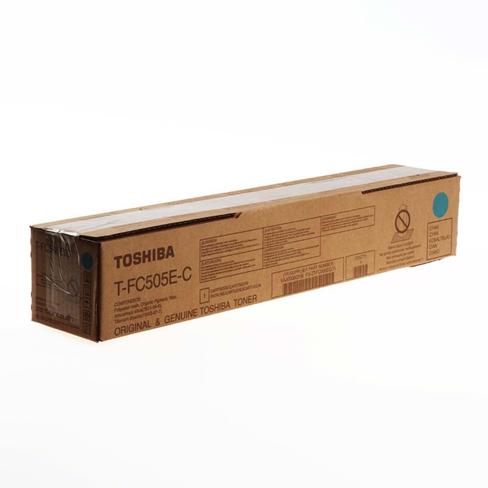TOSHIBA T-FC505E-C E-STUDIO 2505AC/3005AC/3505AC/5005AC MAVİ TONER ORJİNAL 38.400 SAYFA