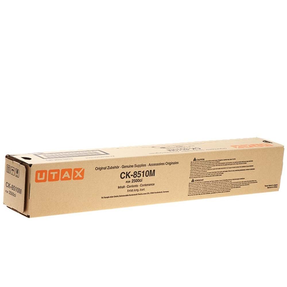 UTAX CK-8510M 2500Cİ KIRMIZI TONER ORJİNAL 12.000 SAYFA 662511014