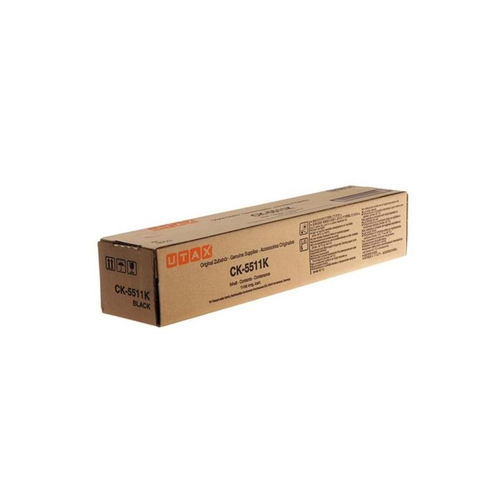 UTAX CK-5511K 350ci SİYAH TONER ORJİNAL 18.000 SAYFA 1T02R50UT0
