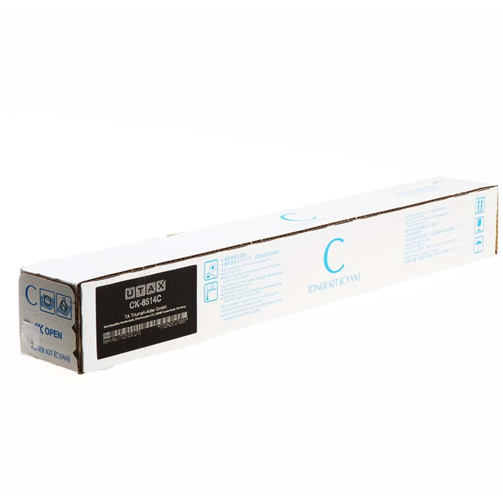 UTAX CK-8514C 5006ci /5007ci/ 6006ci MAVİ TONER ORJİNAL 30.000 SAYFA 1T02NDCUT0