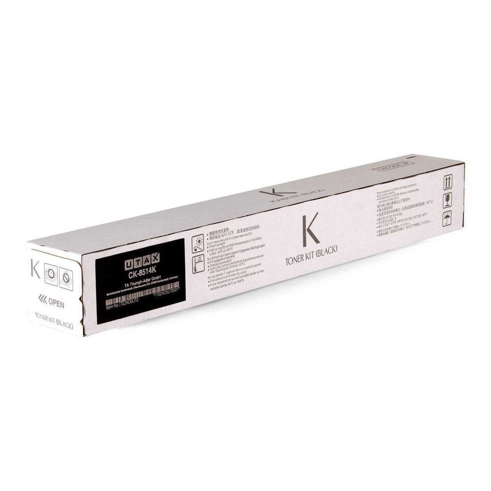 UTAX CK-8514K 5006ci / 5007ci/ 6006ci SİYAH TONER ORJİNAL 30.000 SAYFA 1T02ND0UT0