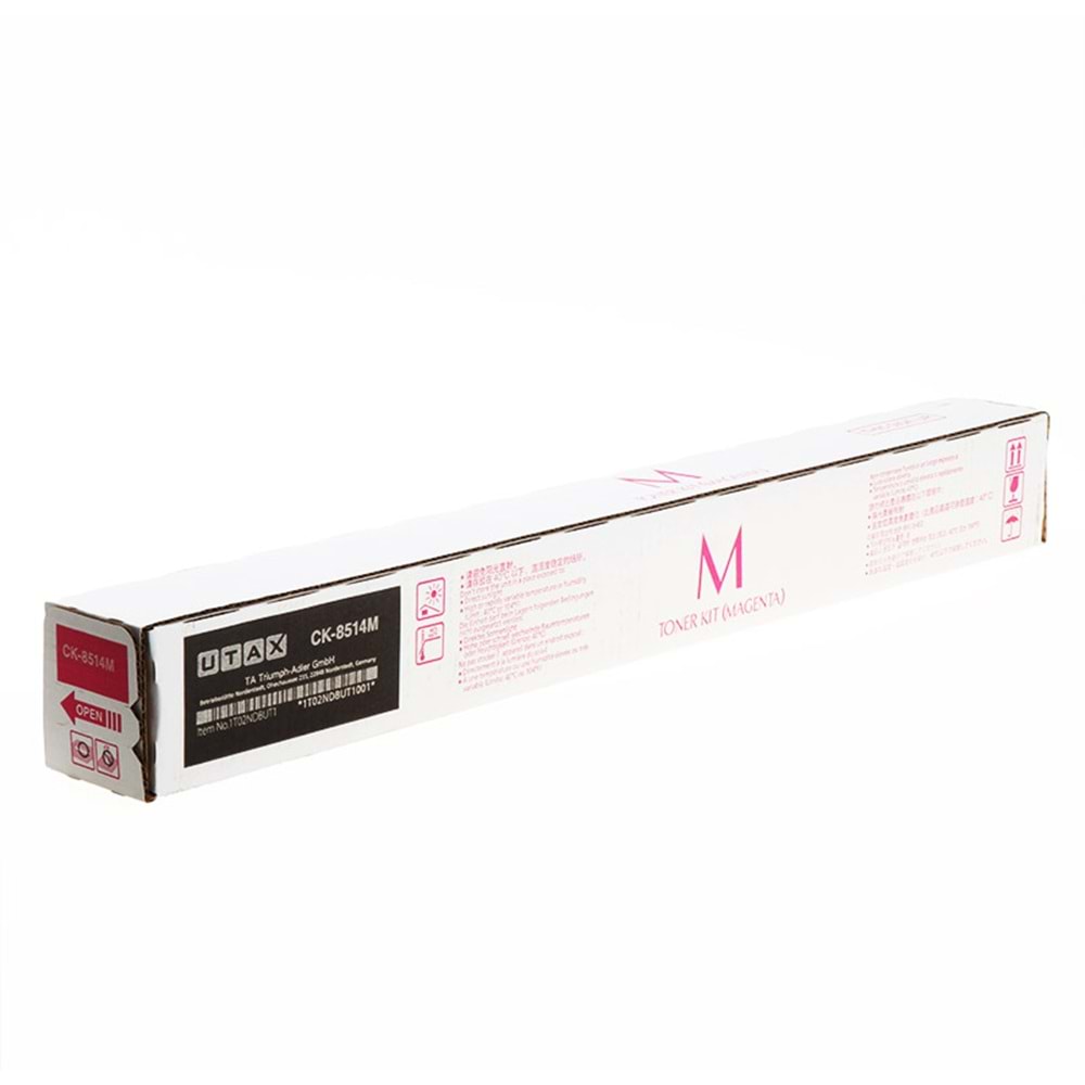 UTAX CK-8514M 5006ci /5007ci 6006ci KIRMIZI TONER ORJİNAL 30.000 SAYFA 1T02NDBUT0