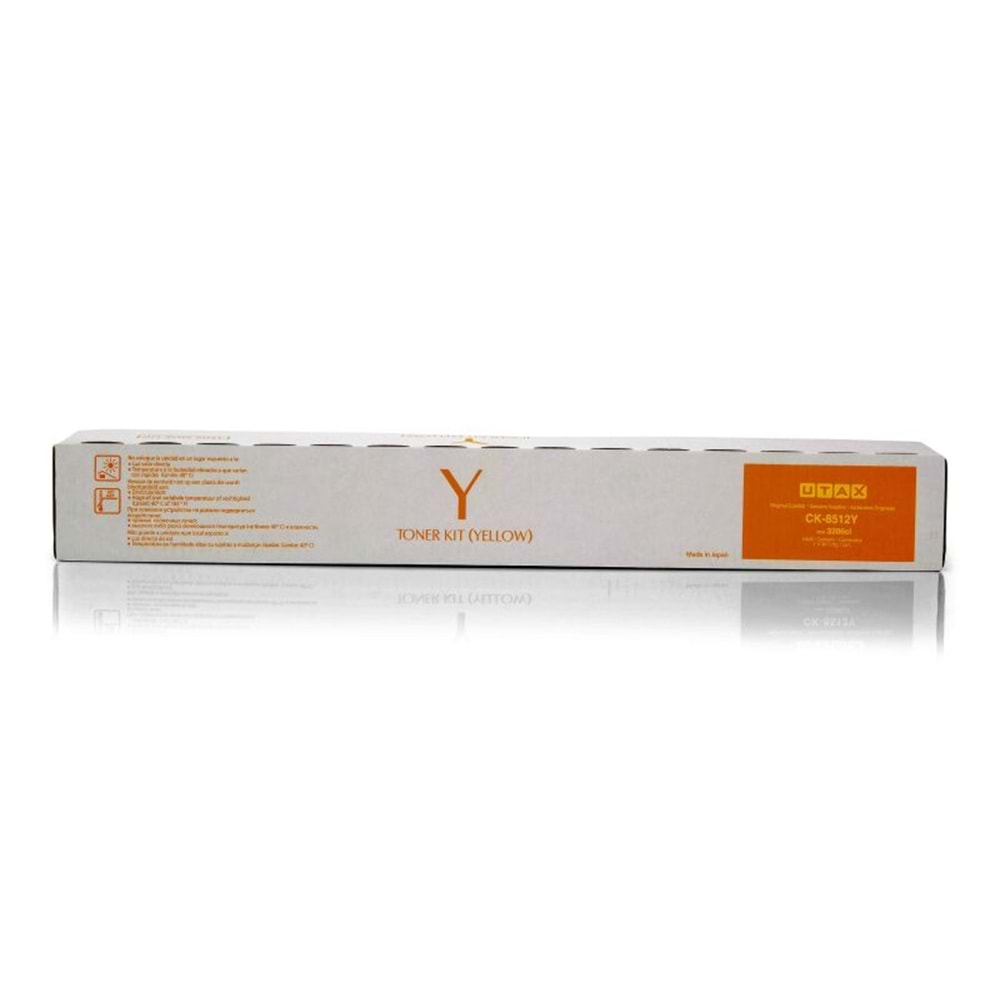 UTAX CK-8512Y 3206ci / 3207ci SARI TONER ORJİNAL 15.000 SAYFA 1T02RLAUT0