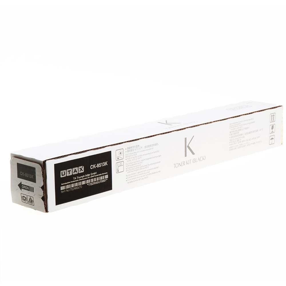 UTAX CK-8513K 4006ci / 4007ci SİYAH TONER ORJİNAL 30.000 SAYFA 1T02RM0UT0