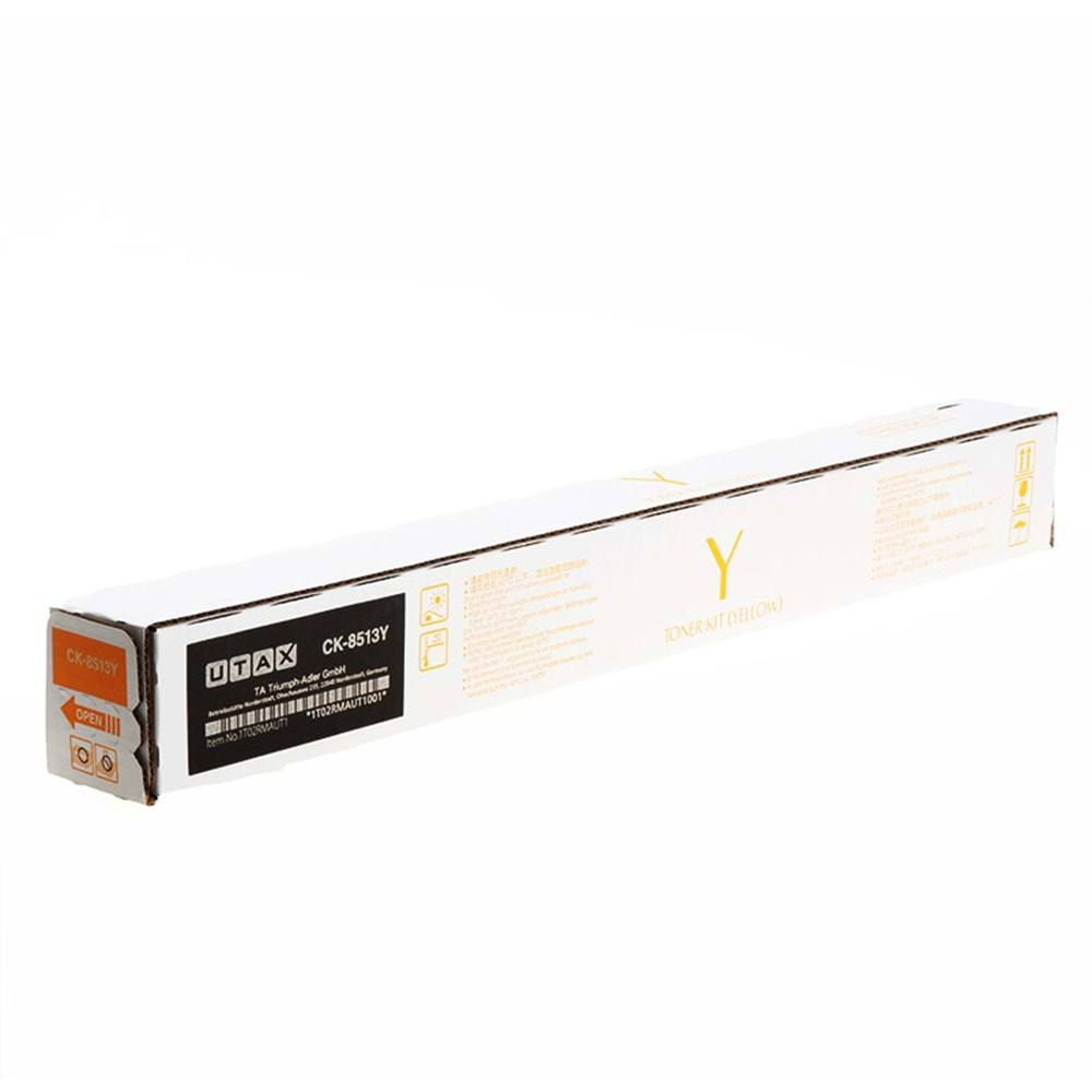 UTAX CK-8513Y 4006ci / 4007ci SARI TONER ORJİNAL 20.000 SAYFA 1T02RMAUT1