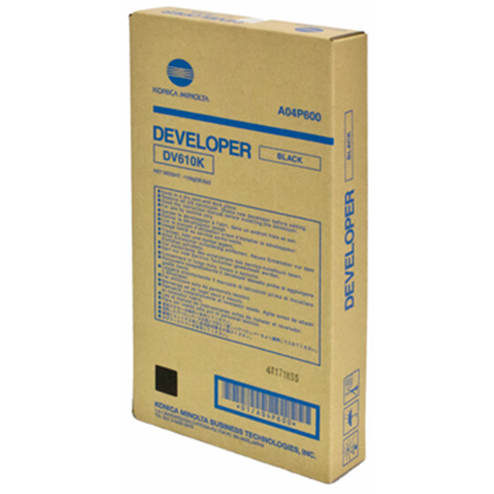 KONICA MINOLTA DV-610BK C5501-6501-6500-7000 SİYAH DEVELOPER ORJİNAL 200.000 SAYFA