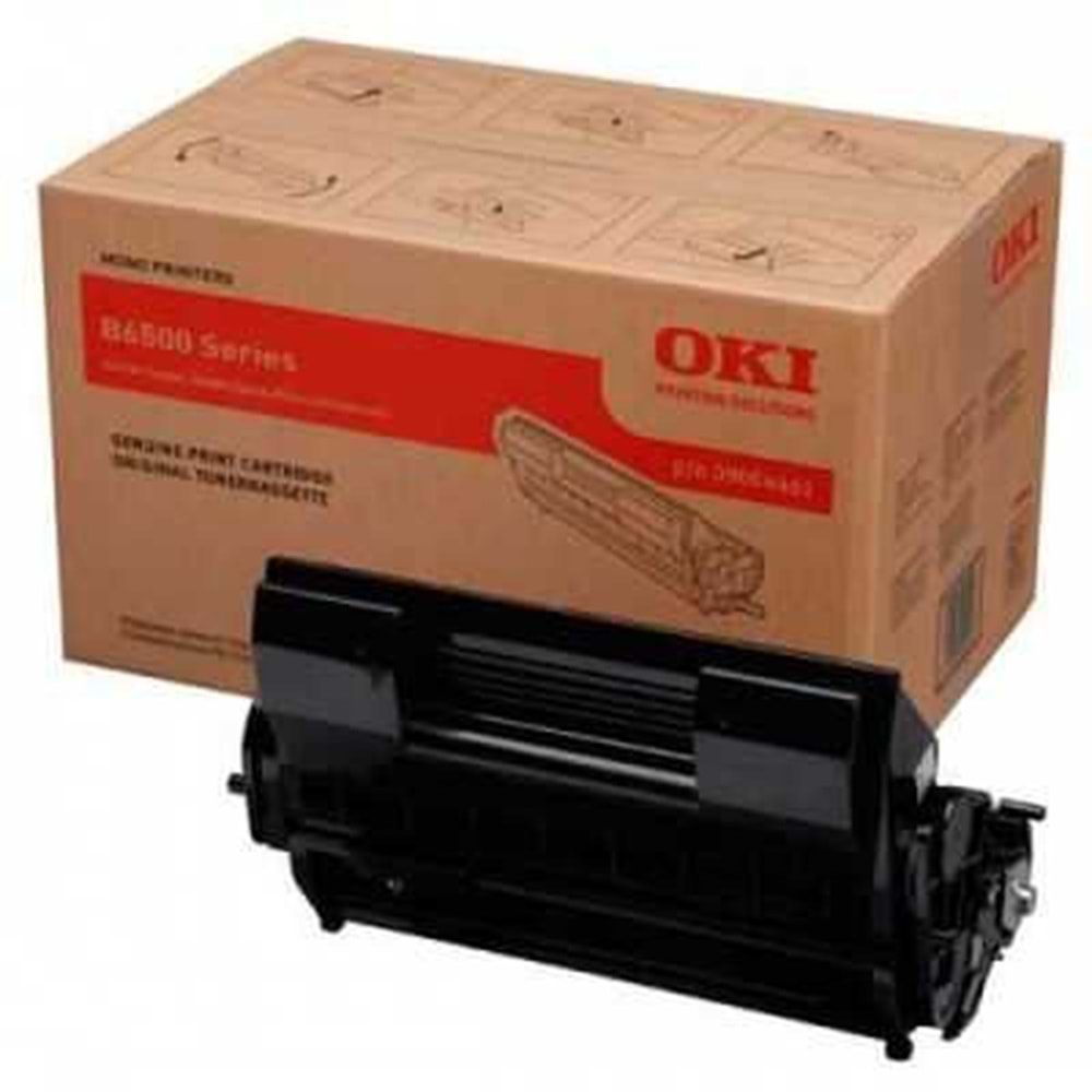 OKI 09004461 B6500 SIYAH TONER ORJİNAL 13.000 SAYFA