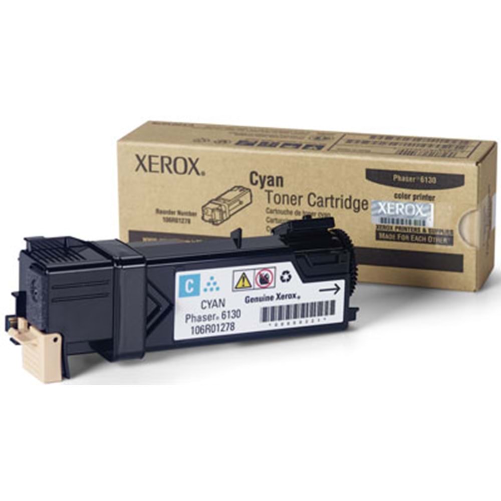 XEROX 106R01282 PHASER 6130 MAVİ TONER ORJİNAL 1.900 SAYFA