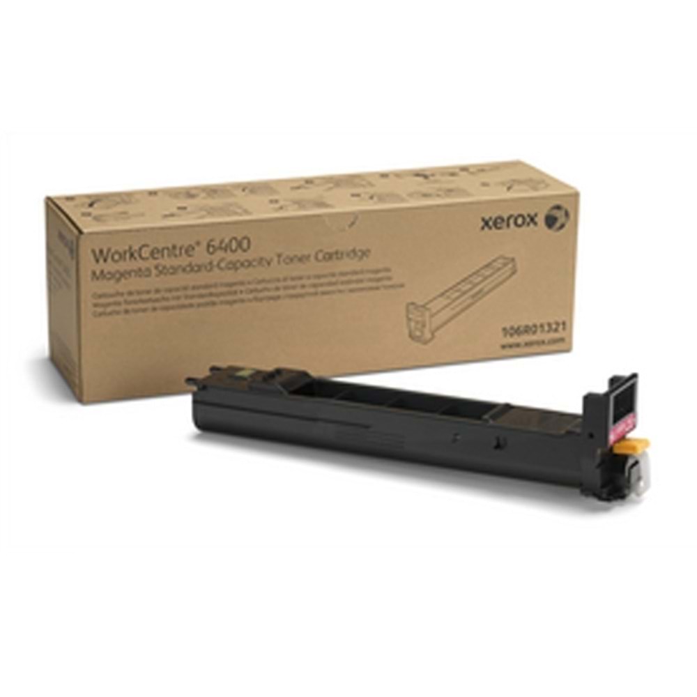 XEROX 106R01321 WC 6400 KIRMIZI TONER ORJİNAL 8.000 SAYFA