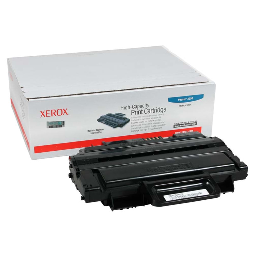 XEROX 106R01374 PHASER 3250 SİYAH TONER ORJİNAL 5.000 SAYFA