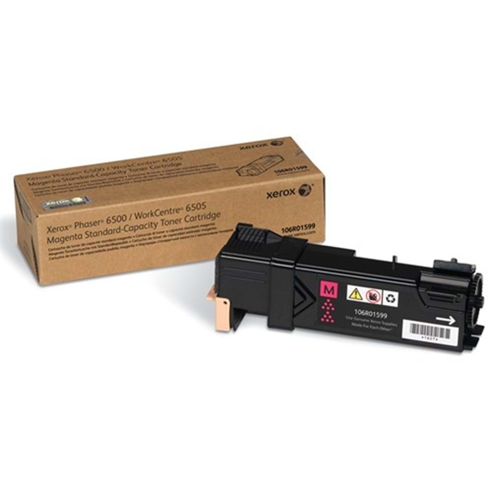 XEROX 106R01599 6500/6505 KIRMIZI TONER ORJİNAL 1.000 SAYFA