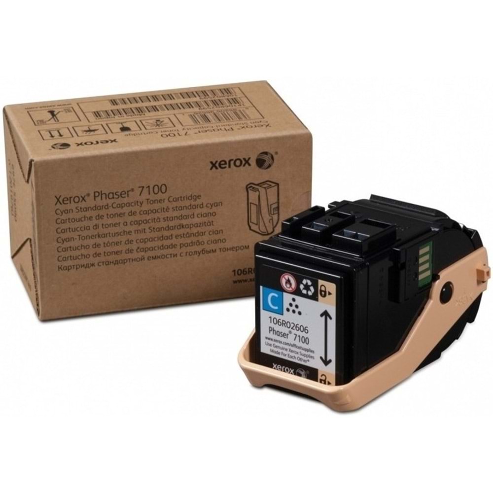 XEROX 106R02606 7100 STD. KAPASİTE MAVİ TONER ORJİNAL 4.500 SAYFA