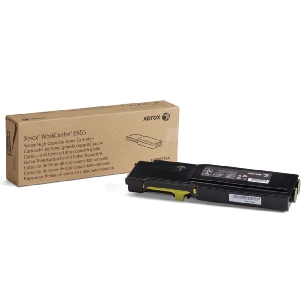 XEROX 106R02754 WORKCENTRE 6655 SARI TONER ORJİNAL 7.500 SAYFA
