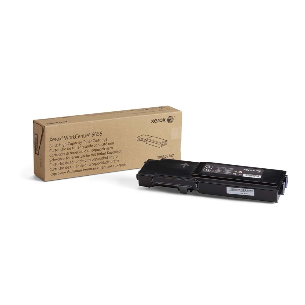 XEROX 106R02755 WORKCENTRE 6655 SİYAH TONER ORJİNAL 12.000 SAYFA
