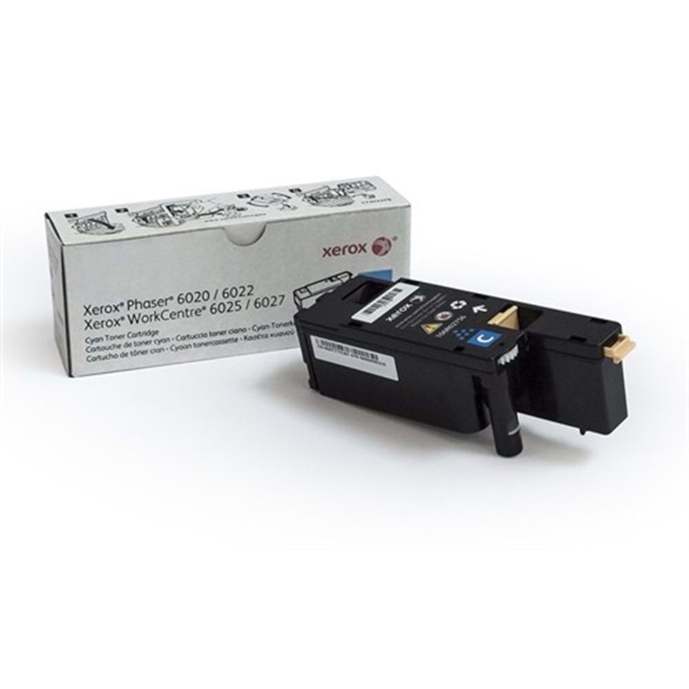 XEROX 106R02760 PHASER 6020/6022/WC6025/6027 MAVİ TONER ORJİNAL 1.000 SAYFA