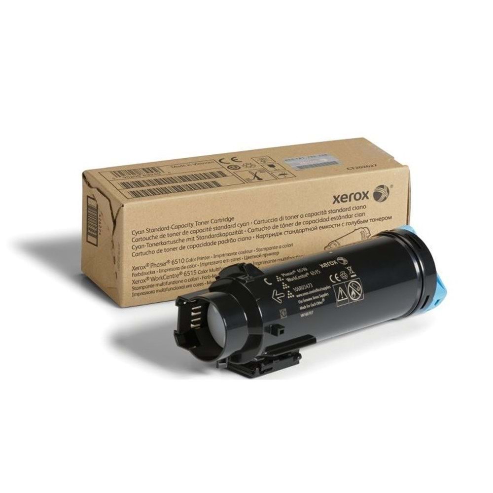XEROX 106R03481 PHASER 6510/WC 6515 MAVİ TONER ORJİNAL 1.000 SAYFA