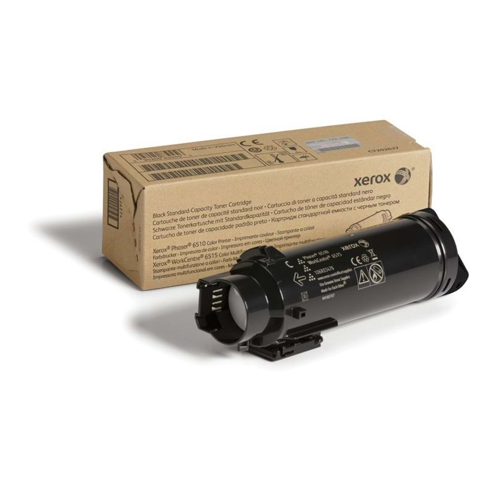 XEROX 106R03484 PHASER 6510/WC 6515 SİYAH TONER ORJİNAL 2.400 SAYFA