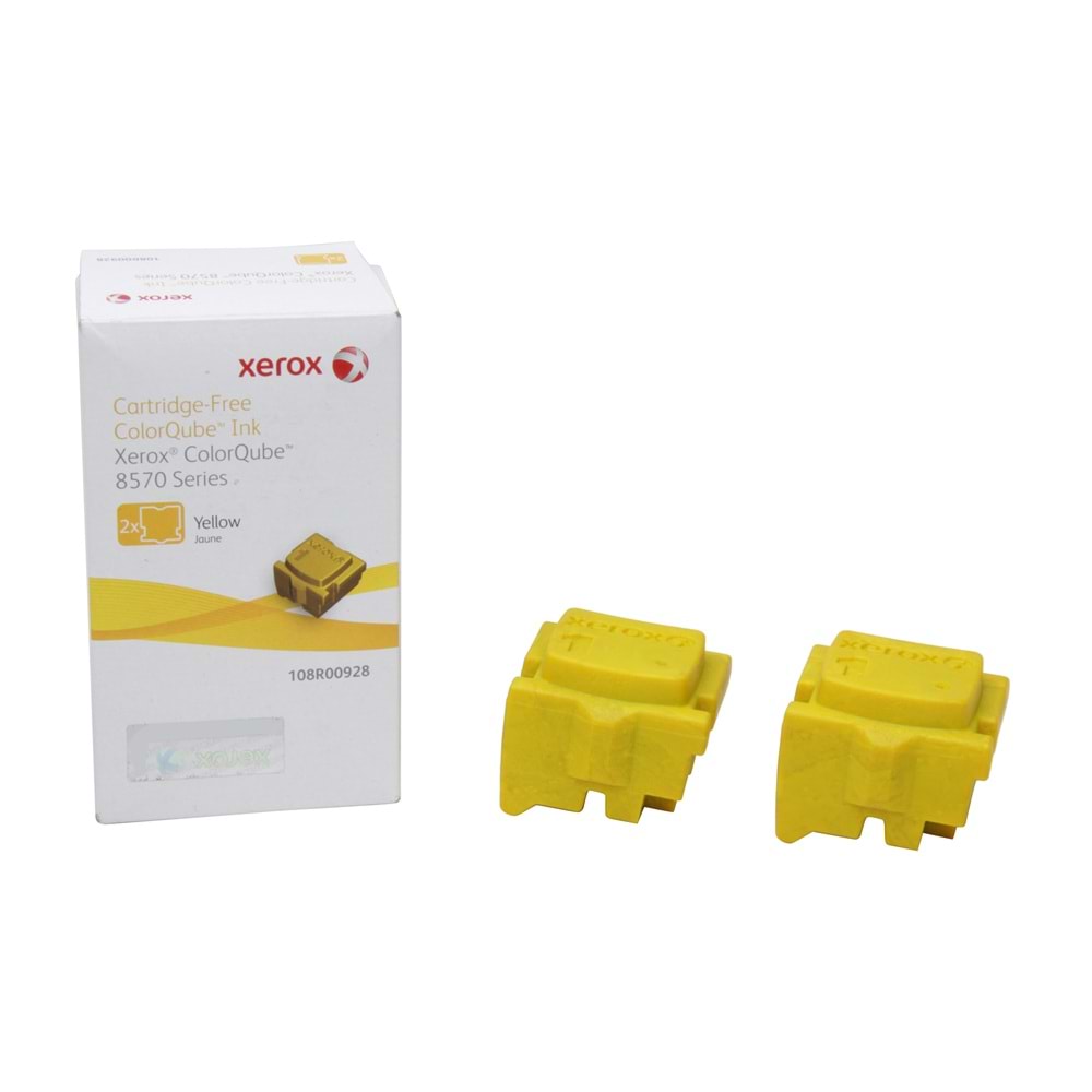 XEROX 108R00928 COLORQUBE 8570 / 8580 SARI KATI MÜREKKEP ORJİNAL 4.400 SAYFA
