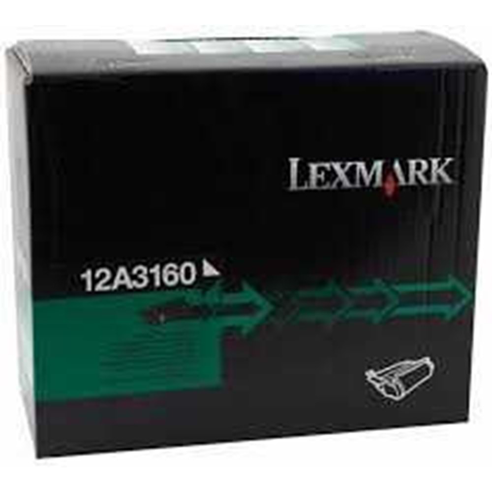 LEXMARK 12A3160 T520/T522 SİYAH TONER ORJİNAL 20.000 SAYFA