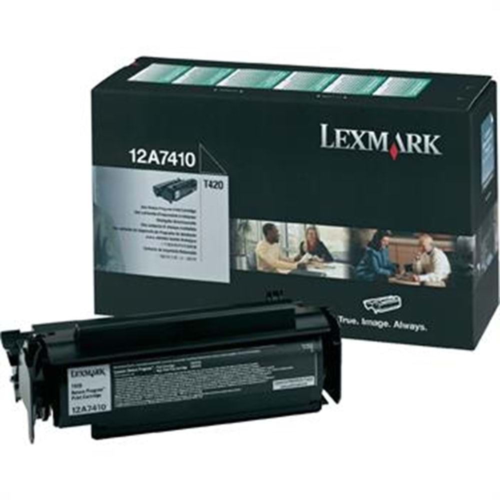 LEXMARK 12A7410 T420 SİYAH TONER ORJİNAL 5.000 SAYFA