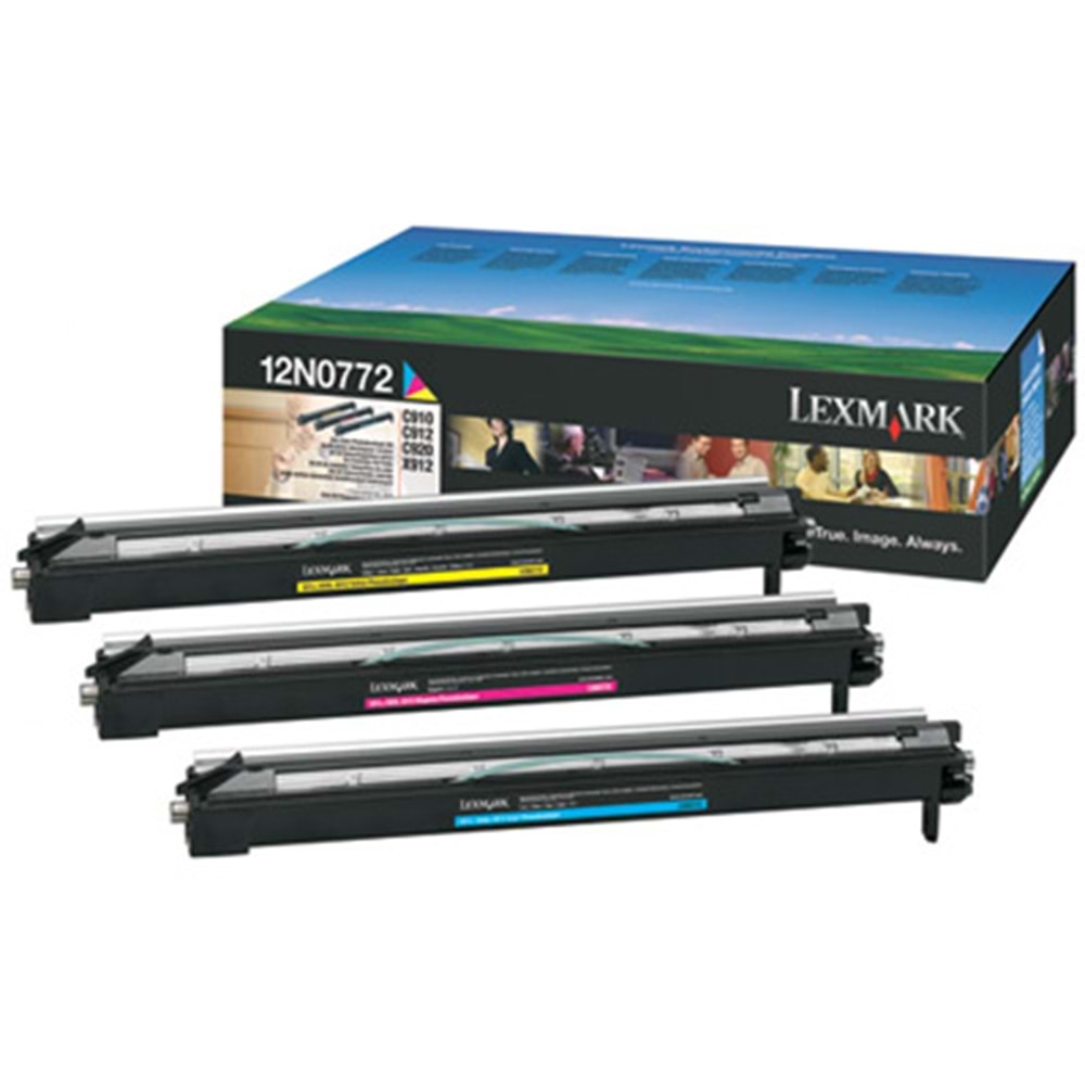 LEXMARK 12N0772 C910/912/920 X912 RENKLİ DRUM ÜNİTESİ ORJİNAL