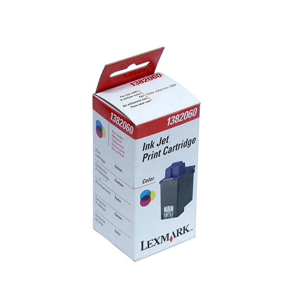 LEXMARK 1382060 JETPRINTER 2070 RENKLİ KARTUŞ ORJİNAK 200 SAYFA