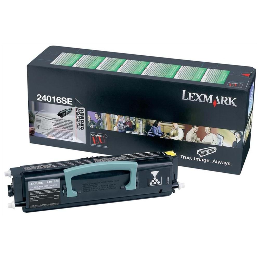 LEXMARK 24016SE E232/240/330/332/340/342 SİYAH TONER ORJİNAL 2.5K