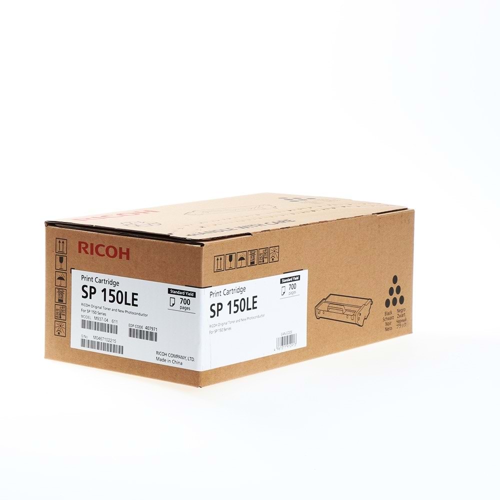 RICOH 407971 SP150 SİYAH TONER ORJİNAL 700 SAYFA