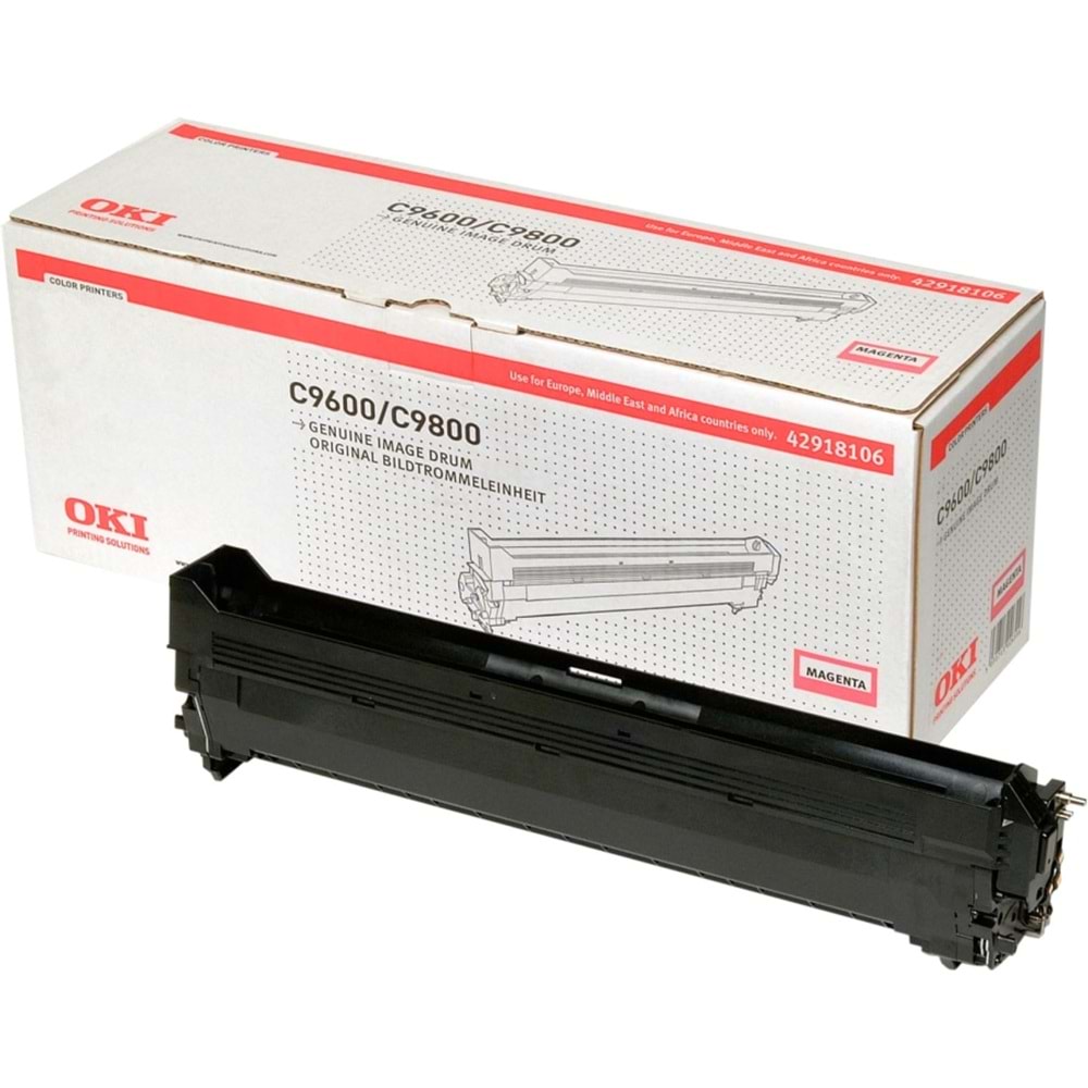 OKI 42918106 C-9600/9650/9655/9800/9850 KIRMIZI DRUM ORJİNAL 30K