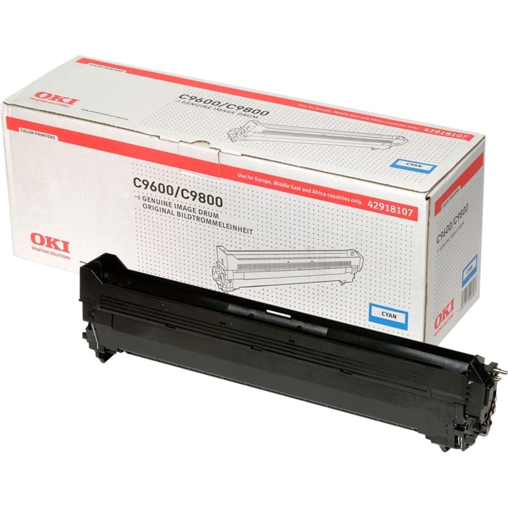 OKI 42918107 C9600/9650/9655/9800/9850 MAVİ DRUM ORJİNAL 30.000 SAYFA