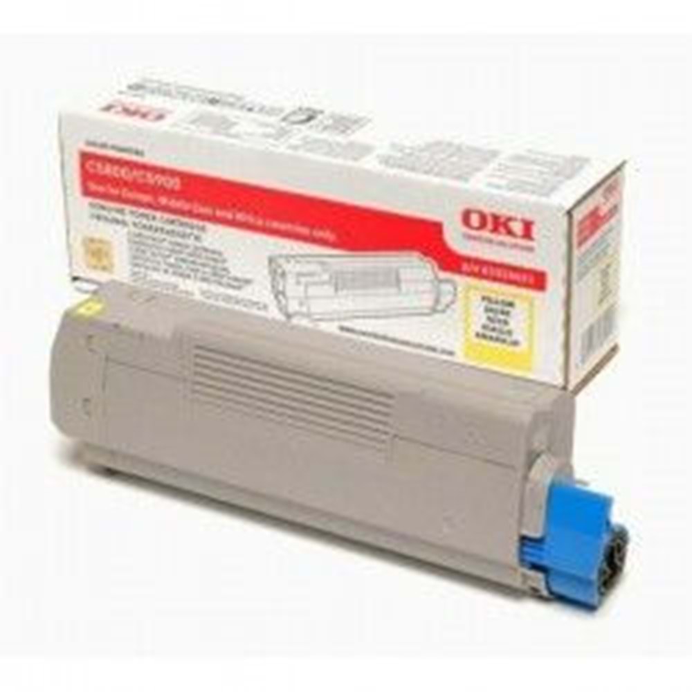OKI 43324441 C5800/5900/5550 SARI TONER ORJİNAL 5.000 SAYFA