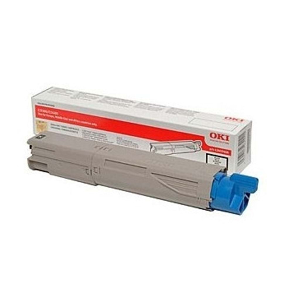 OKI 43459348 C3300/3400/3450/3600 SİYAH TONER ORJİNAL 2.500 SAYFA