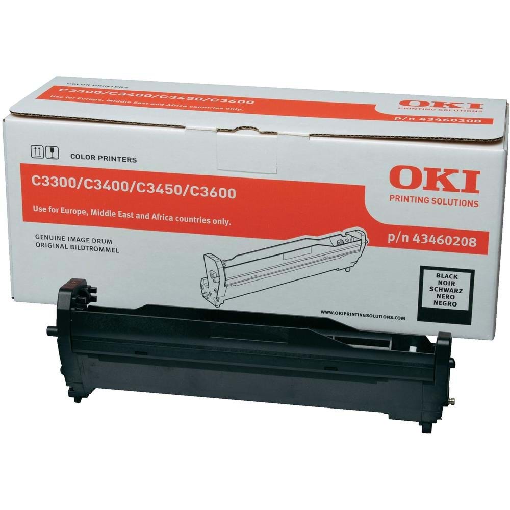 OKI 43460208 C-3300/3400/3450/3600 SİYAH DRUM ORJİNAL 15.000 SYF