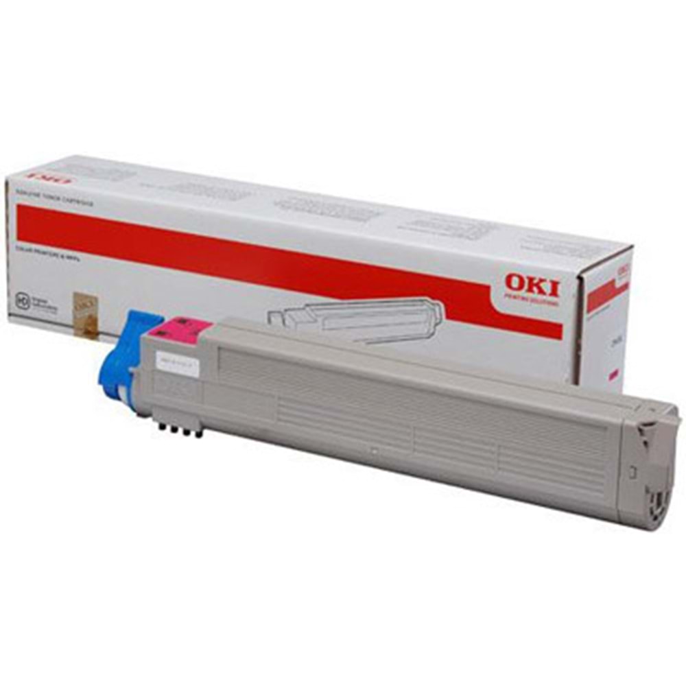 OKI 43837134 C-9655 KIRMIZI TONER ORJİNAL 22.000 SAYFA